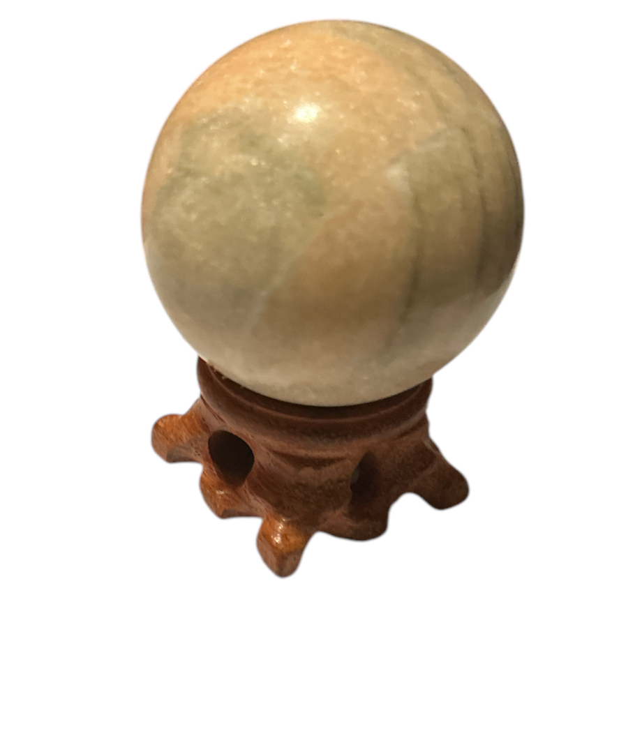 Pink Calcite Sphere .592 lbs
