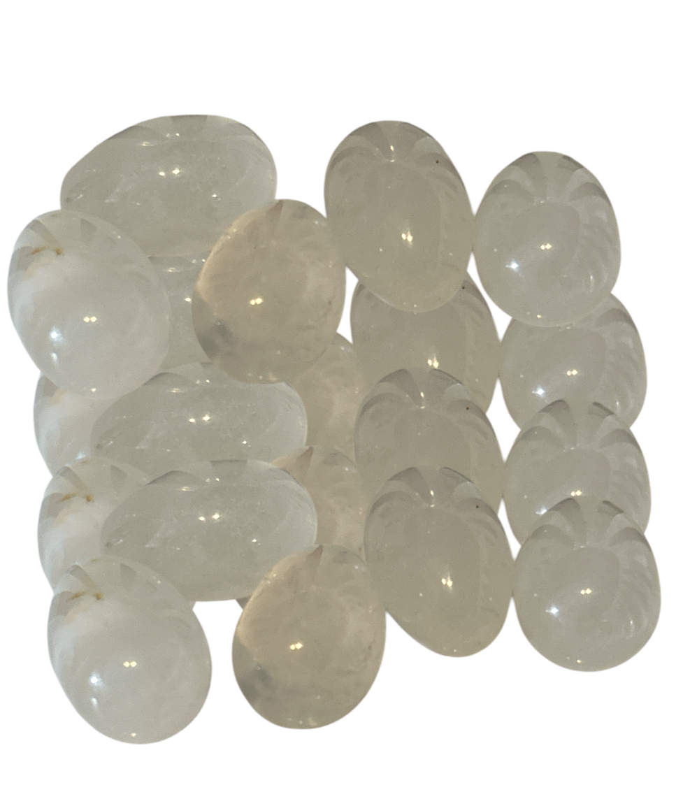 Clear Quartz Tiny eggs .39lb